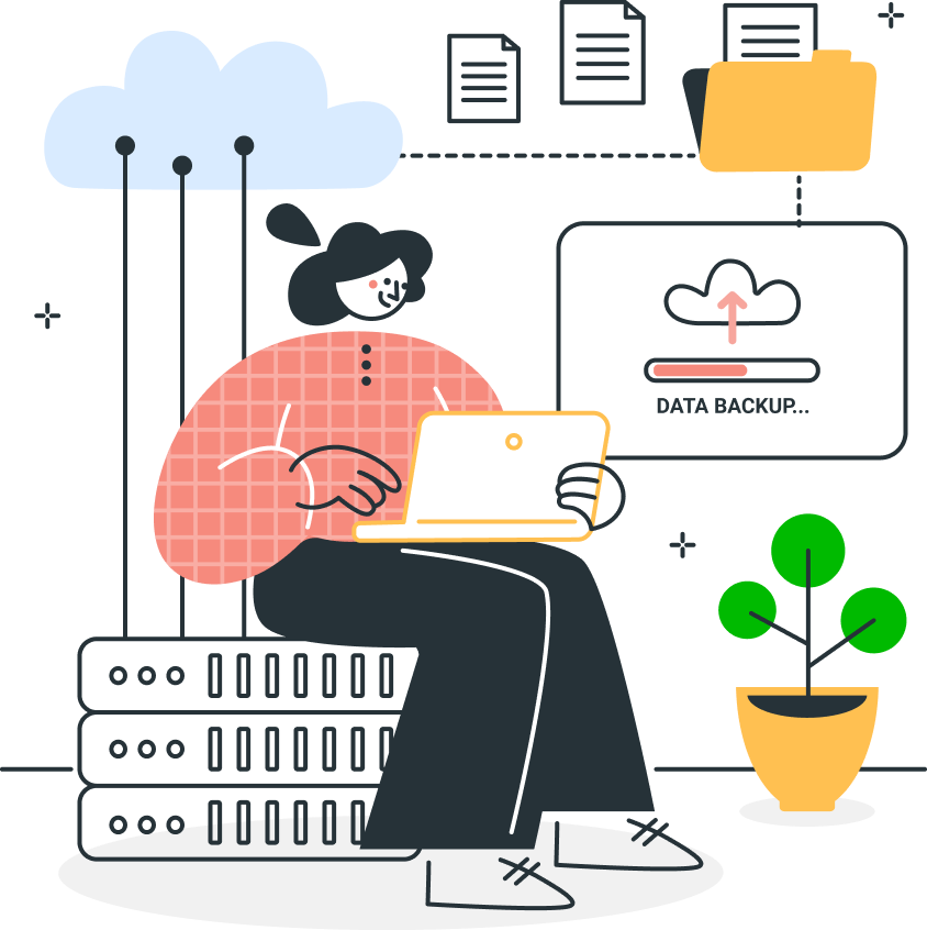 database nurturing illustration