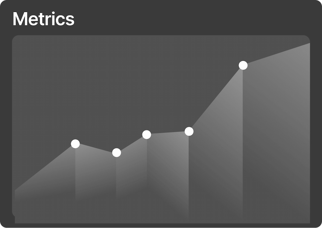 metrics step illustration