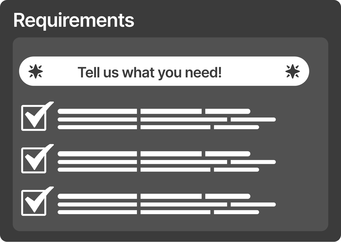 requirements step illustration