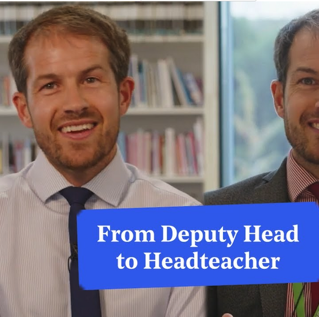 Thumbnail for From Deputy to Headteacher - Teach First video.